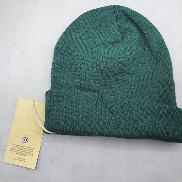 Jameson Adults Green Beanie Hat Winter Warm Casual Outdoors Comfort Lightweight - Picture 2 of 6